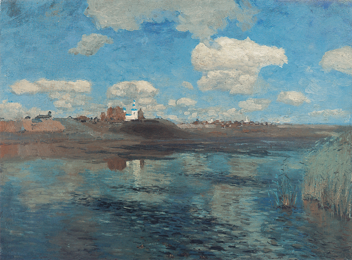  伊萨克·列维坦 Levitan，Isaak Iliich —— 湖